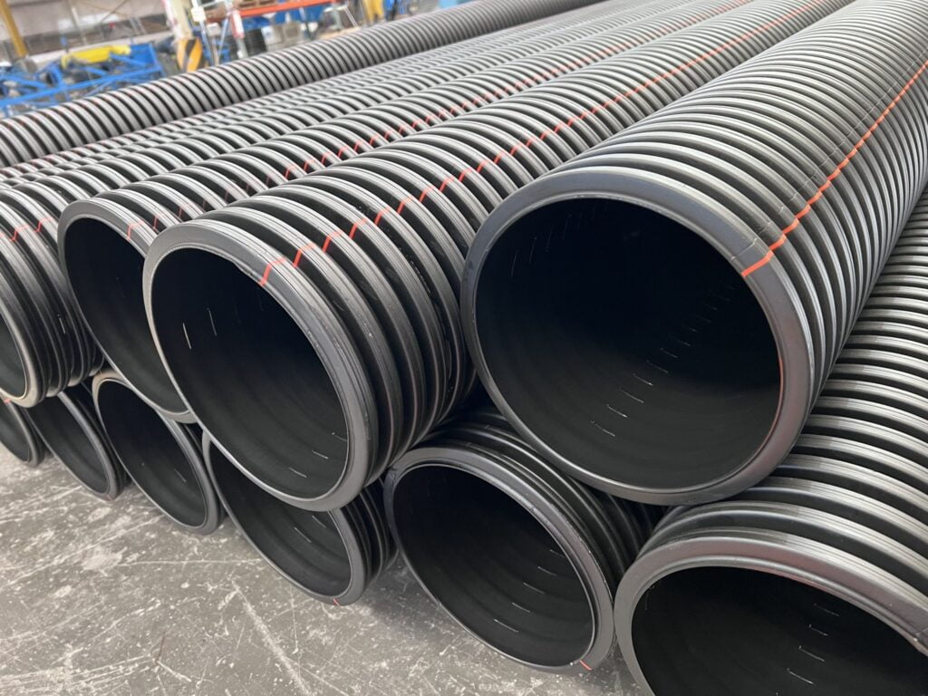 Tubo PEAD Corrugado TDR Perforado